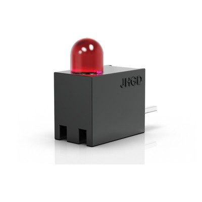 单孔 LED 灯座 黑色底座 LED 套子灯灯珠 交换机 POE 设备指示灯珠