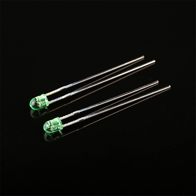F3/3mm 绿发翠绿无极性发光二极管 12V 高压按钮开关专用灯珠