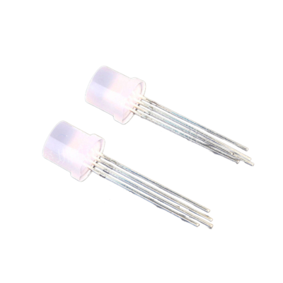 F8 全彩直插 LED 发光二极管 8mm 平头 RGB 三色四脚超亮直插式灯珠