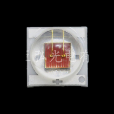 巨弘光电大功率 3535 红光 630nm660nm 陶瓷基板 3W 美容医疗植物红光 LED 灯珠