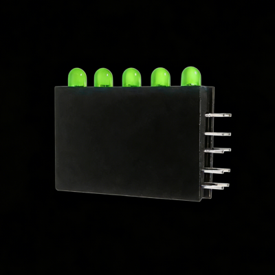 组合灯四孔四灯普绿 LED 阵列 HOLDER LED 网通座子灯 网通通信专用