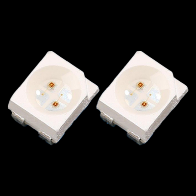 深圳巨弘光電定制 SMD 3528 雙芯四腳 紅光加紅外光療美容波段 LED 燈珠