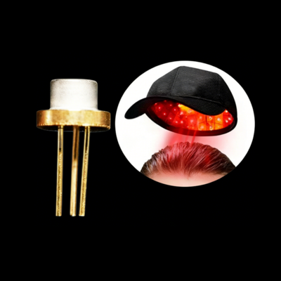 TO5.6 激光二極管 650nm 5mW 防脫生發紅光激光燈 LLLT 健發梳頭盔光源